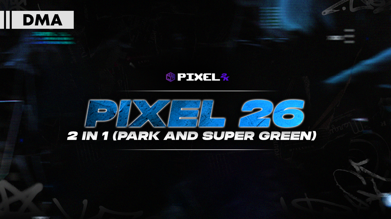 PIXEL26 2N1 PARK & SUPER AUTO GREEN (DMA)